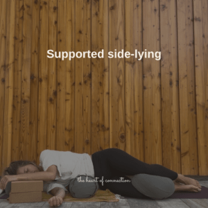 supported side-lying right