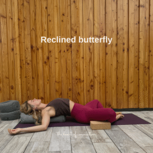 Reclined butterfly