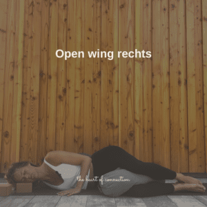 stretch aan de voorkant van je schouders